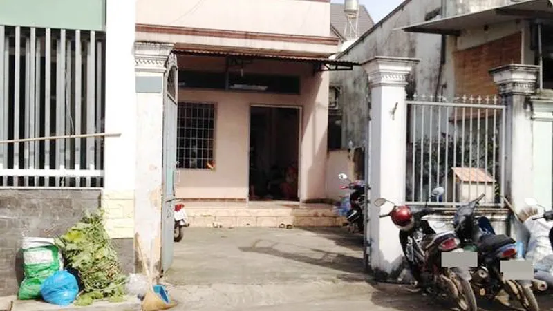 Ngôi nhà nơi xảy ra vụ án mạng