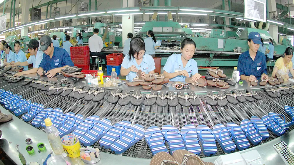 Ngành da giày của Việt Nam được hưởng lợi nhiều nhất từ CPTPP. Ảnh: CAO THĂNG