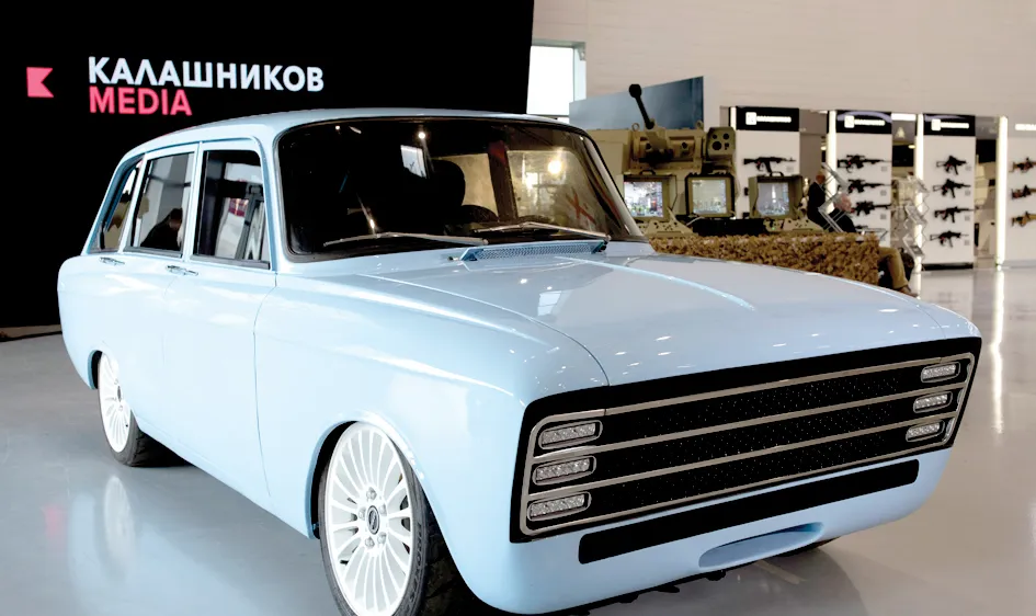 Kalashnikov sản xuất ô tô chạy điện