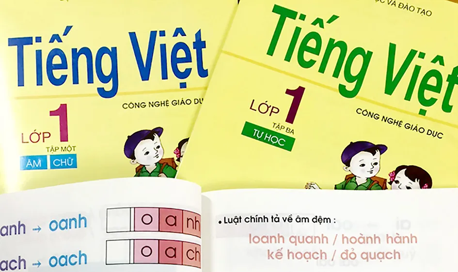 Bộ sách Tiếng Việt 1 Công nghệ giáo dục
