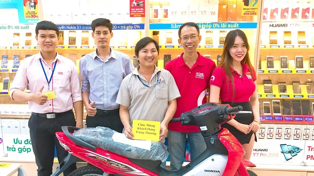 Đã có gần 70 khách hàng của Home Credit trúng thưởng Honda Wave Alpha