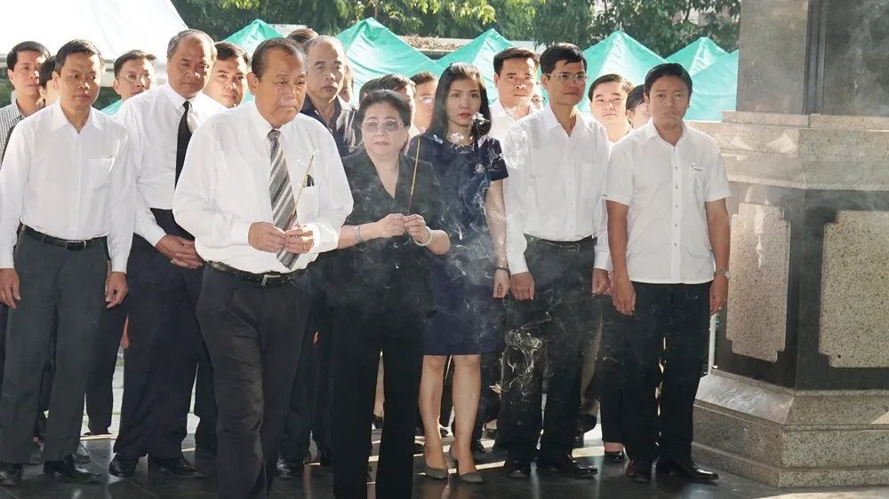 Đoàn Chính phủ nước Cộng hòa Xã hội Chủ nghĩa Việt Nam. Ảnh: HOÀNG HÙNG