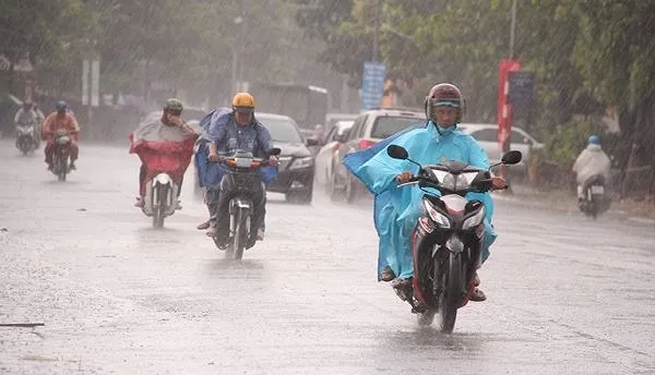 Nam bộ sẽ có mưa vừa, mưa to