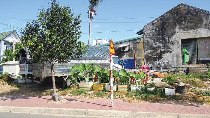 Một góc khu K ở Côn Đảo