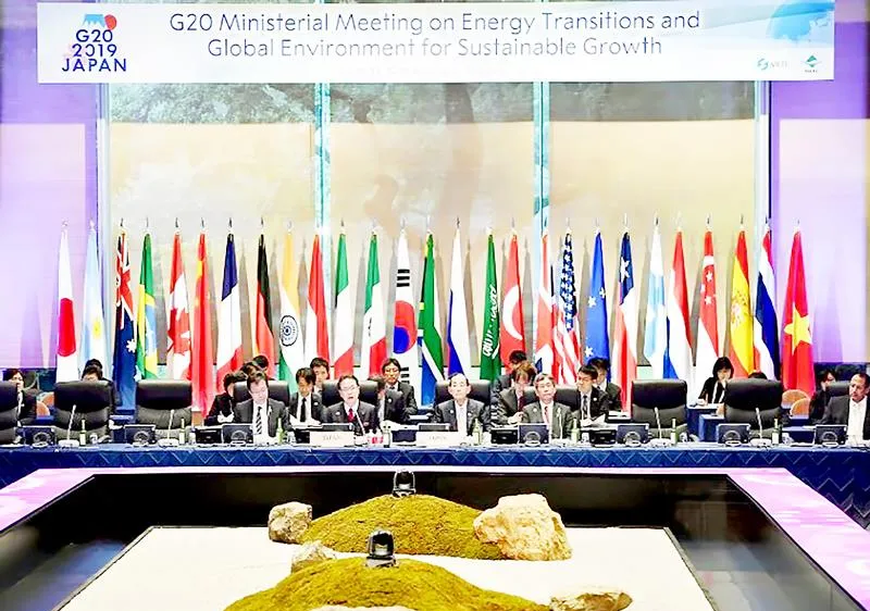 Cuộc họp các bộ trưởng năng lượng và môi trường của G20 ngày 15-6