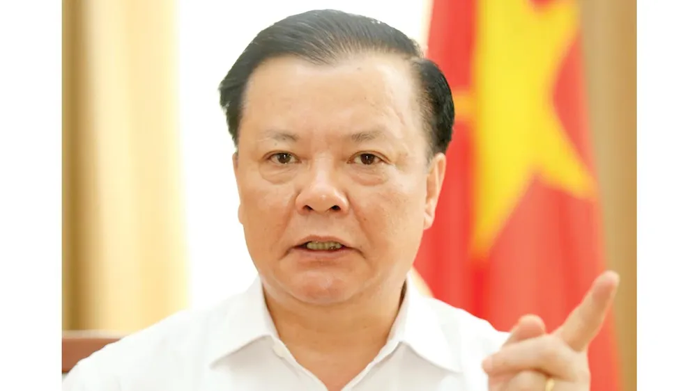 Bộ trưởng Bộ Tài chính Đinh Tiến Dũng