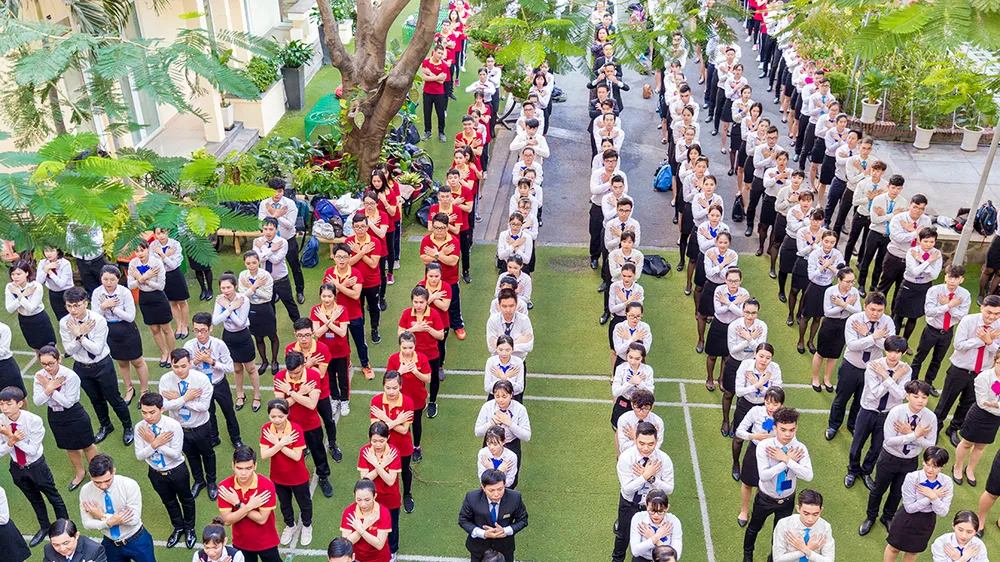 Một góc sân trường