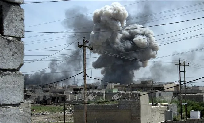 Pháp không kích IS ở Đông Bắc Iraq