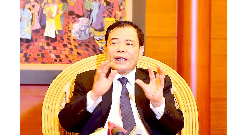 Bộ trưởng Bộ NN-PTNT Nguyễn Xuân Cường