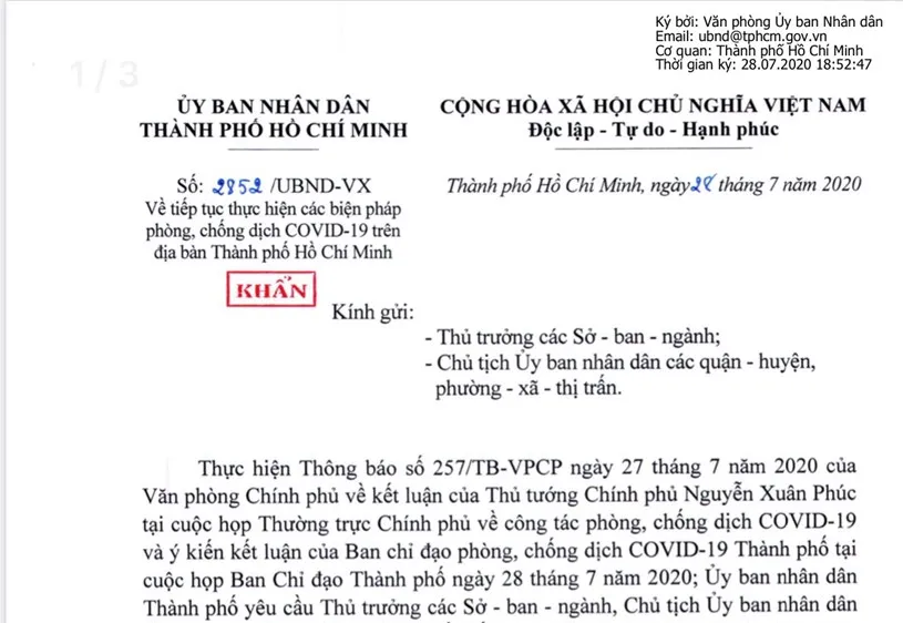 TPHCM: Phát huy tinh thần “mỗi người dân là một chiến sĩ tham gia chống dịch”