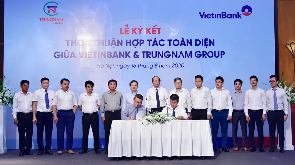 VietinBank và Trung Nam Group ký kết Thỏa thuận hợp tác toàn diện