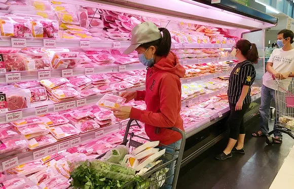 Bình Dương, Đồng Nai: Giá heo tại siêu thị giảm
