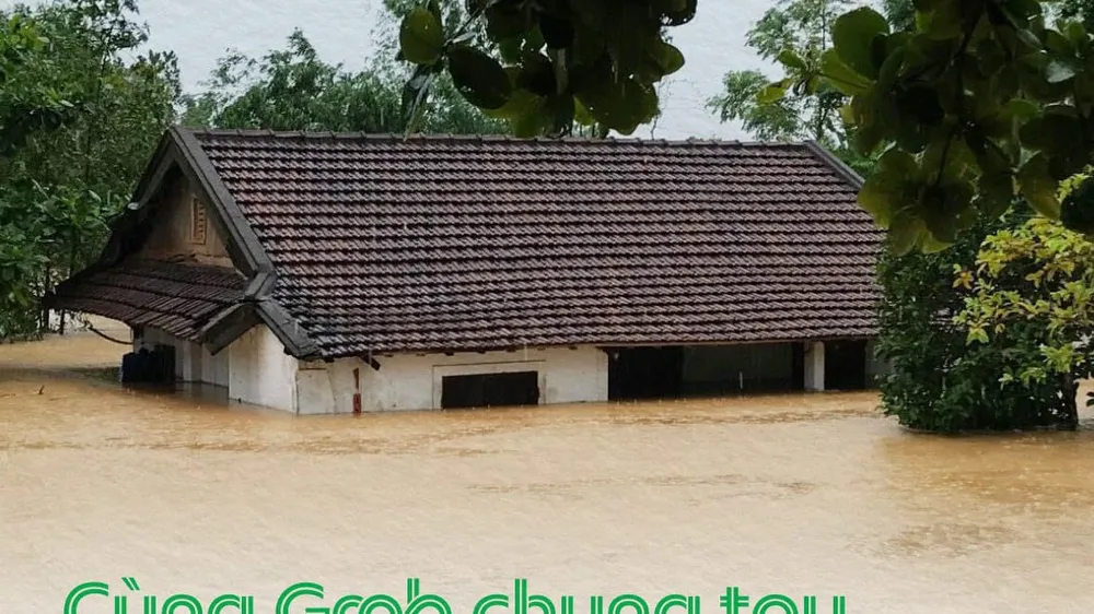BIDV và GRAB hưởng ứng vận động cứu trợ miền Trung