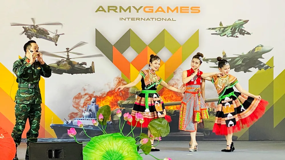 Phần biểu diễn ấn tượng của nghệ sĩ Hà Công Cương tại Army Games 2020