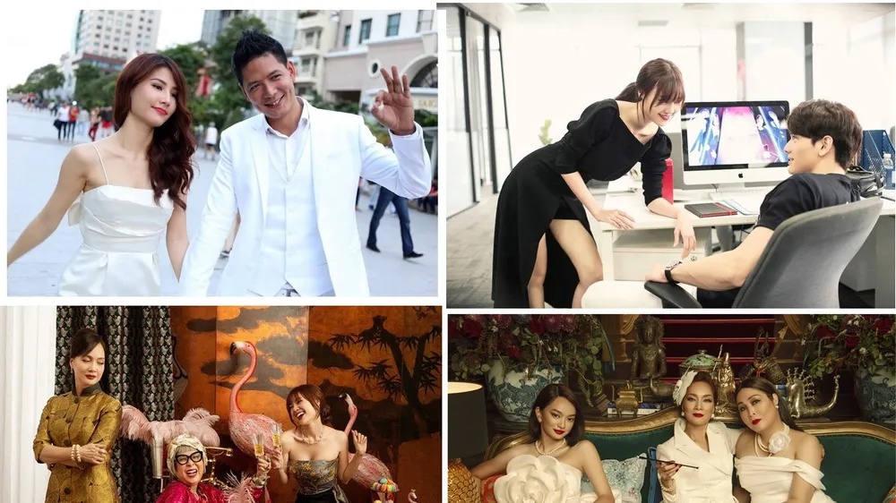 Gái già lắm chiêu được xem là thương hiệu mở đường cho khái niệm “vũ trụ điện ảnh” Việt. Ảnh: ĐPCC