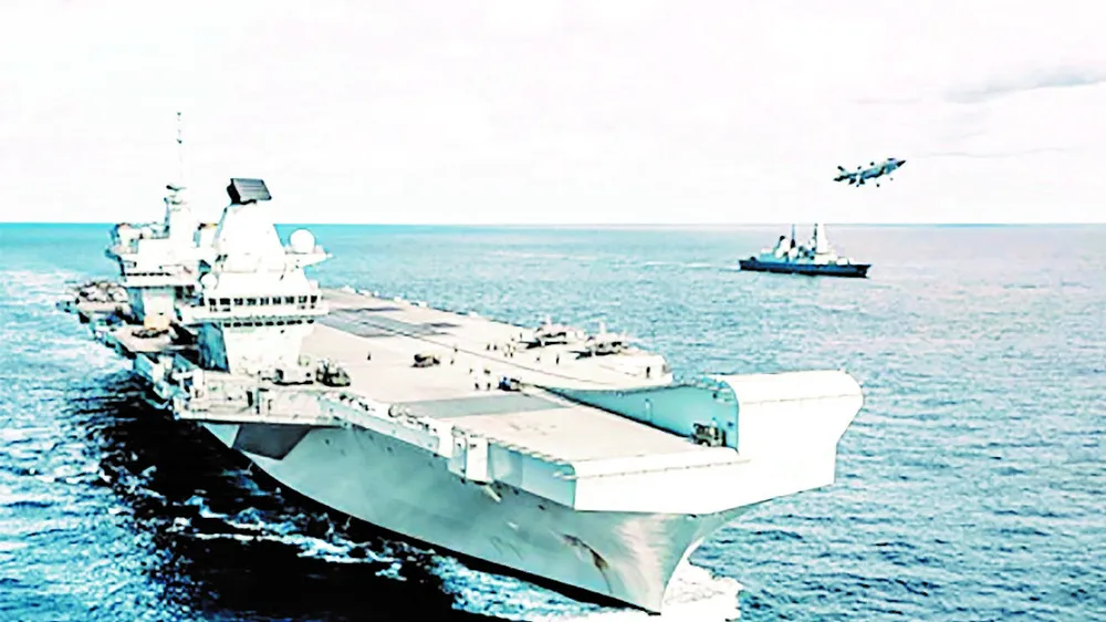Tàu sân bay HMS Queen Elizabeth của Anh dự kiến sẽ tham gia hoạt động ngoại giao hải quân với một số nước và tiến hành tập trận ở Biển Đông