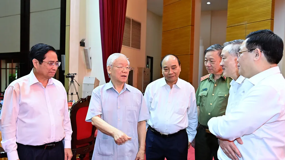 Các cơ quan nội chính phải thật sự là những “thanh bảo kiếm sắc bén” và “lá chắn vững chắc” để bảo vệ Tổ quốc, giữ gìn trật tự kỷ cương của xã hội