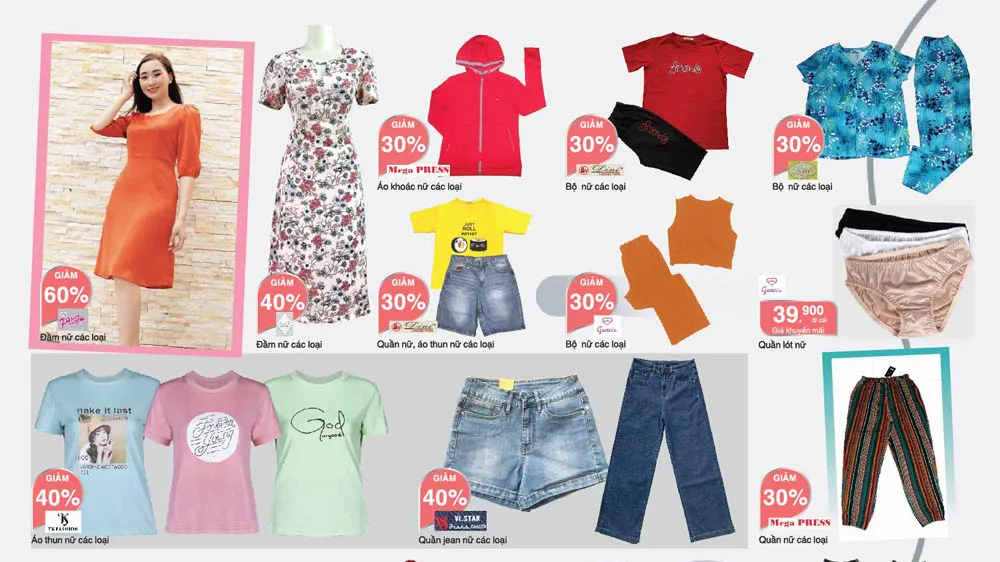 Nhiều sản phẩm hàng hóa thiết yếu được Saigon Co.op giảm giá