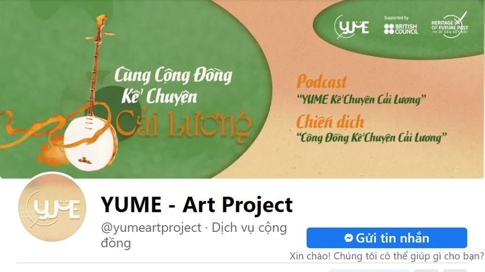 Cùng cộng đồng kể chuyện cải lương