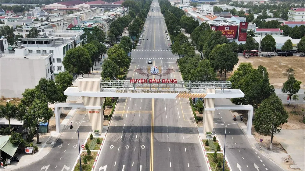 Trong năm 2021, huyện Bàu Bàng đã thu hút được gần 810 triệu USD vốn đầu tư trực tiếp nước ngoài