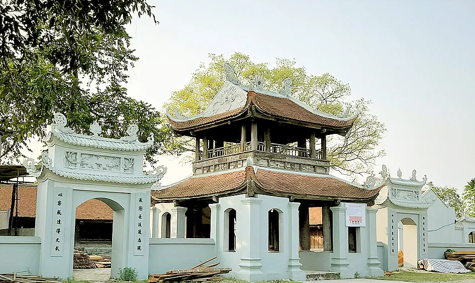 Nhiều vi phạm trong tu bổ, tôn tạo Di tích quốc gia Chùa Đậu (Hà Nội)
