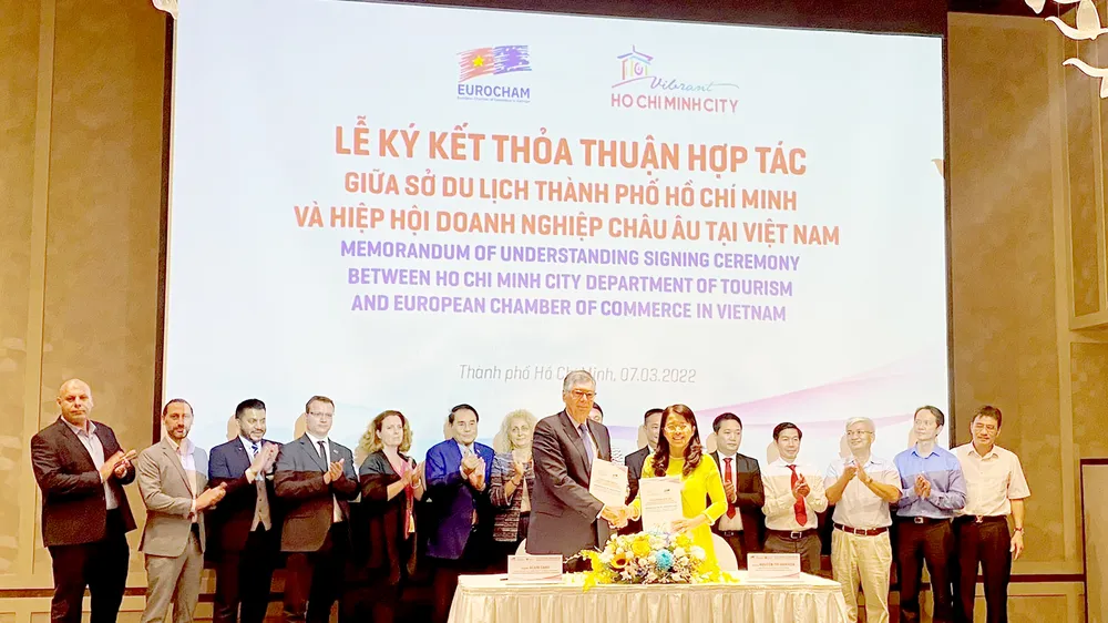 Sở Du lịch TPHCM ký kết hợp tác với EuroCham