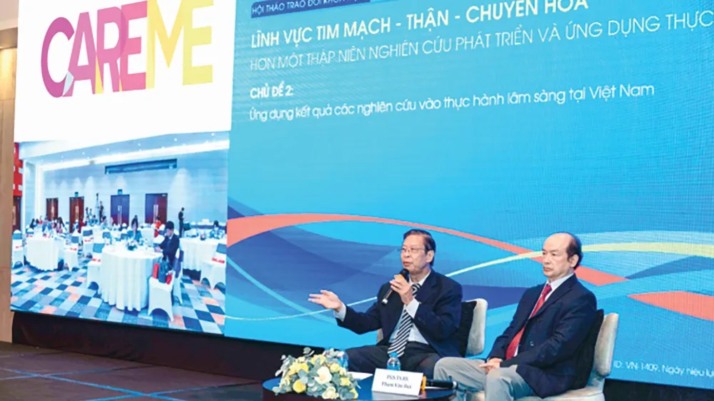 Tiến bộ về chăm sóc tim mạch - thận - chuyển hóa tại Việt Nam
