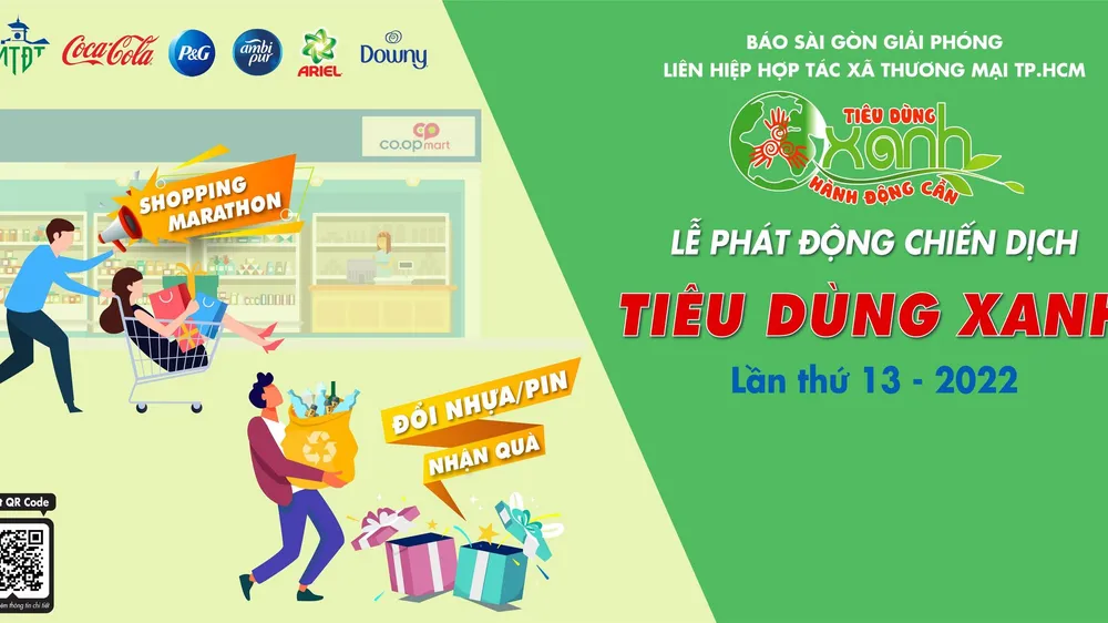Sáng 12-6, phát động Chiến dịch Tiêu dùng xanh lần thứ 13 - năm 2022
