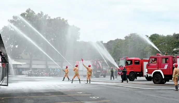 Vedan Việt Nam nâng cao kỹ năng phòng cháy chữa cháy cho hơn 100 cán bộ công nhân viên