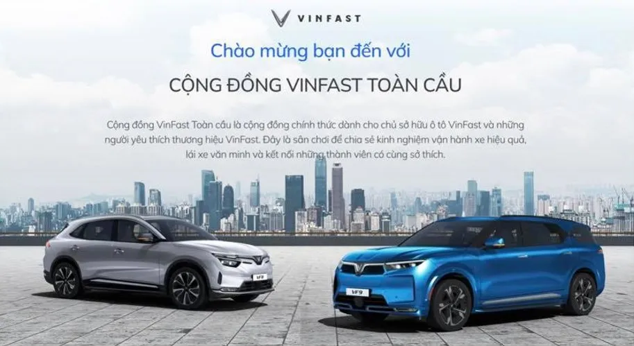 VinFast ra mắt Cộng đồng VinFast toàn cầu