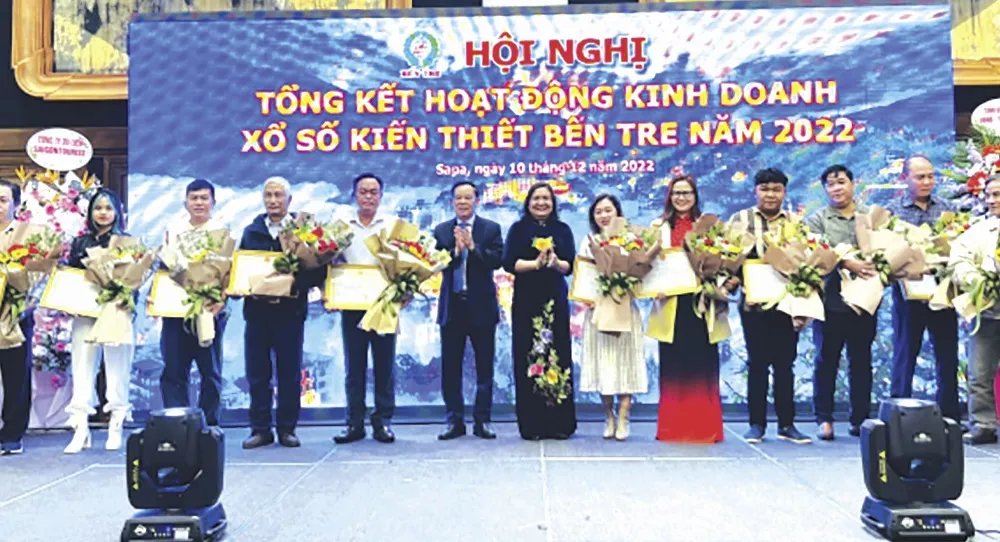 Công ty TNHH MTV Xổ số kiến thiết Bến Tre tổ chức Hội nghị tổng kết hoạt động kinh doanh năm 2022, triển khai nhiệm vụ, giải pháp năm 2023