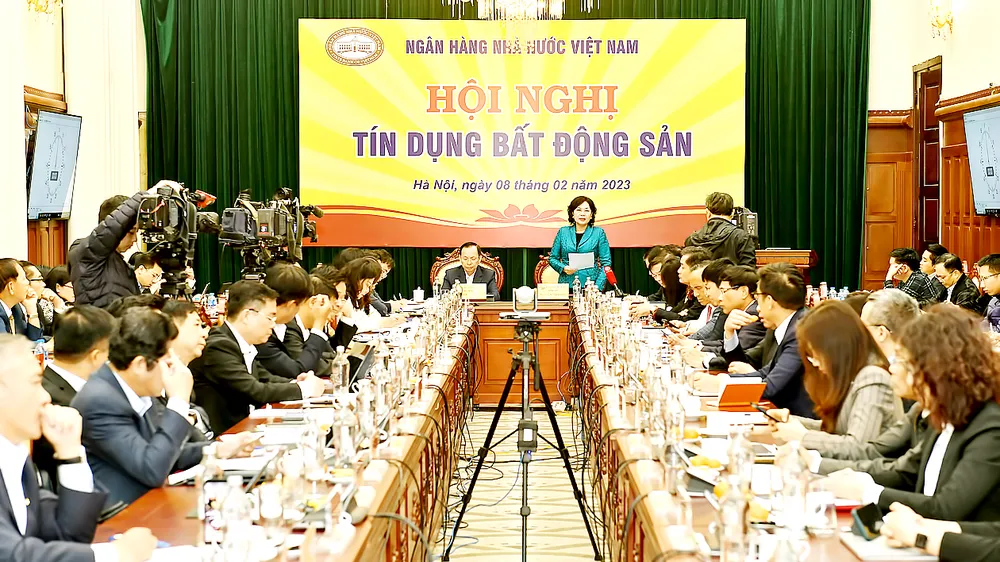 Quang cảnh hội nghị tín dụng bất động sản