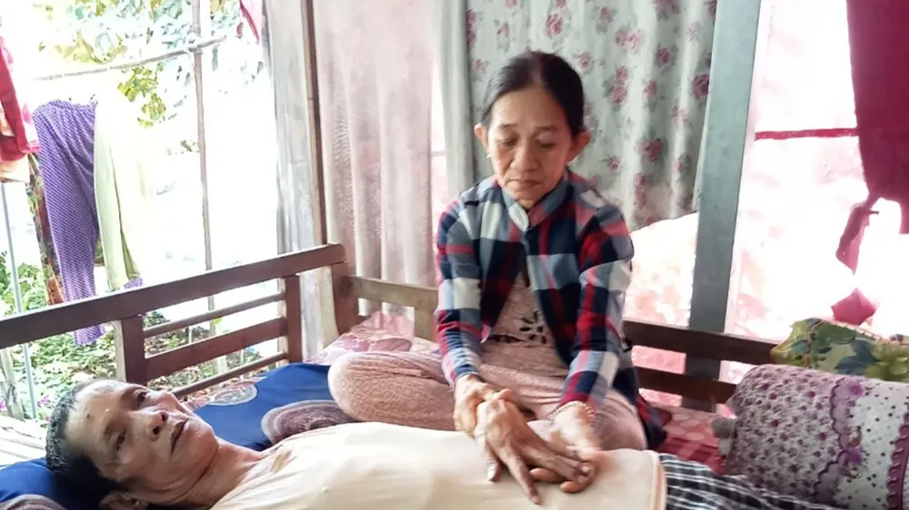 Ông Võ Thanh Phương và bà Lê Kim Thoa