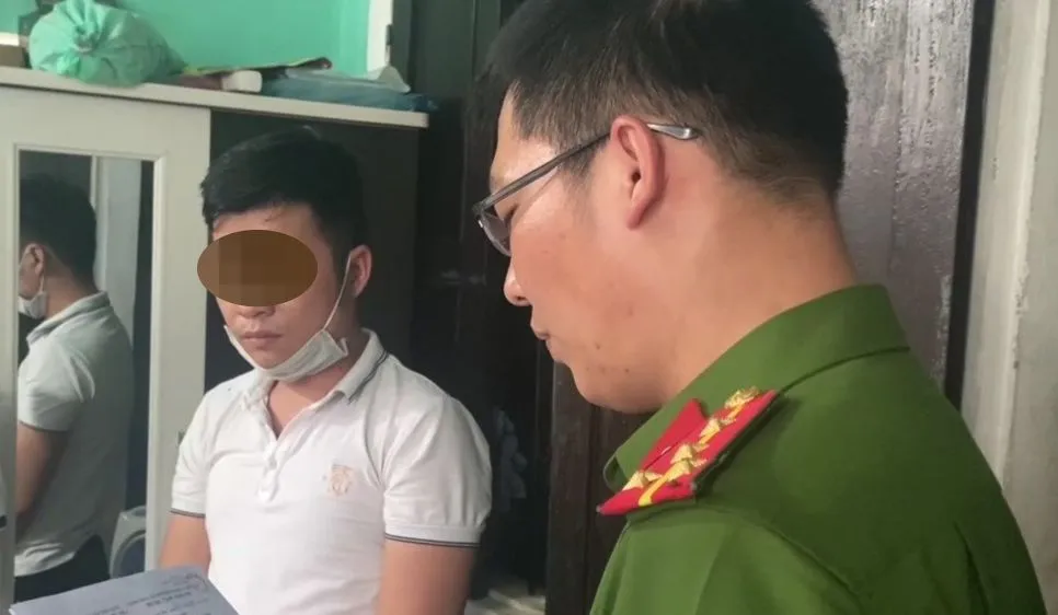 Cơ quan chức năng thực hiện lệnh bắt tạm giam đối tượng Nguyễn Giàu