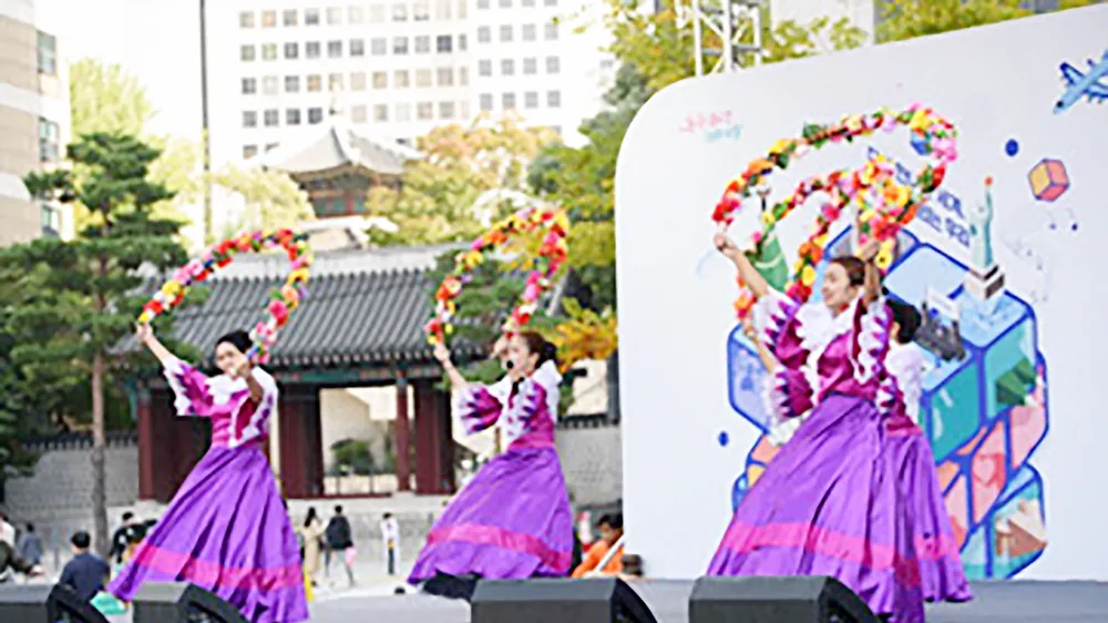 Một tiết mục biểu diễn tại Seoul Friendship Festival 2022