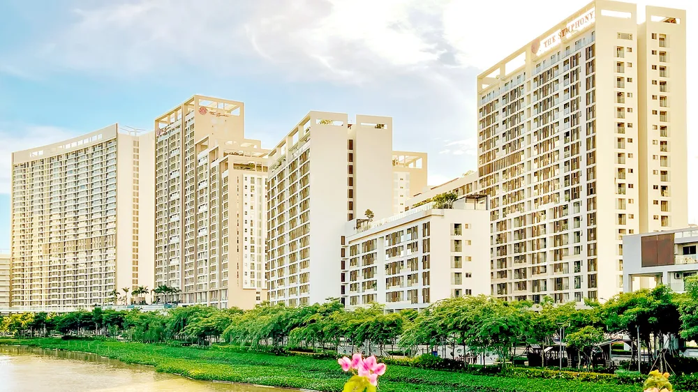 Khu đô thị mới ở phường Tân Phú, quận 7, TPHCM. Ảnh: HOÀNG HÙNG