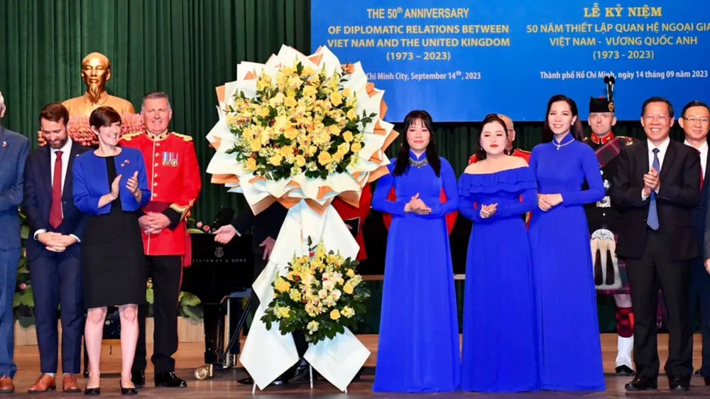 Kỷ niệm 50 năm thiết lập quan hệ ngoại giao Việt Nam – Vương quốc Anh