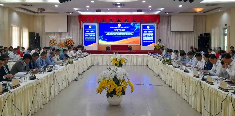 Long An xác định việc chăm lo nhà ở xã hội cho công nhân là nhiệm vụ trọng tâm