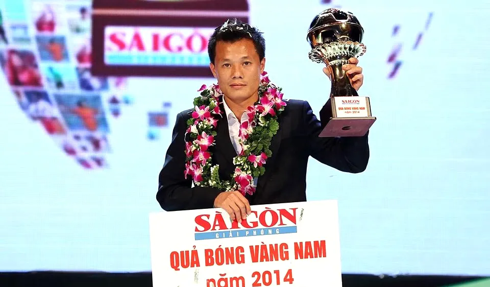 Phạm Thành Lương với kỷ lục 4 Quả bóng vàng. Ảnh: DŨNG PHƯƠNG