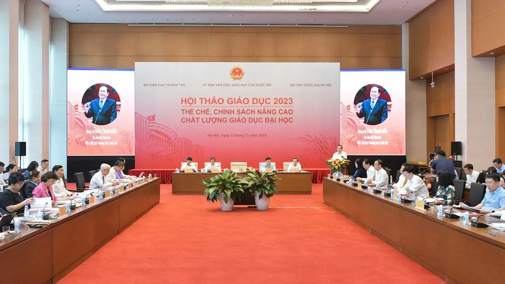 Toàn cảnh Hội thảo Giáo dục 2023