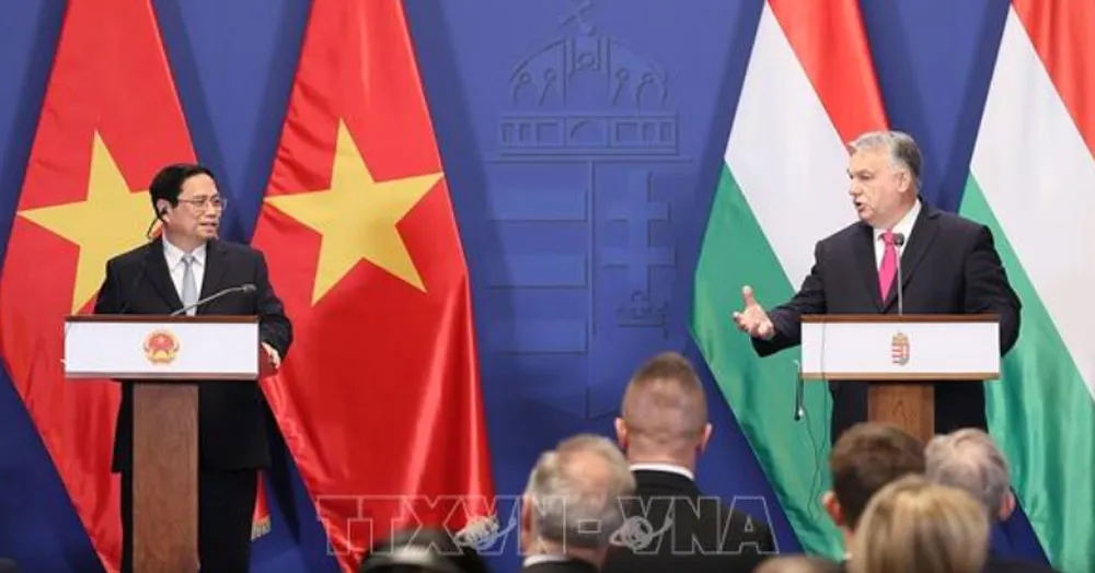 Thủ tướng Phạm Minh Chính hội đàm với Thủ tướng Hungary Viktor Orbán