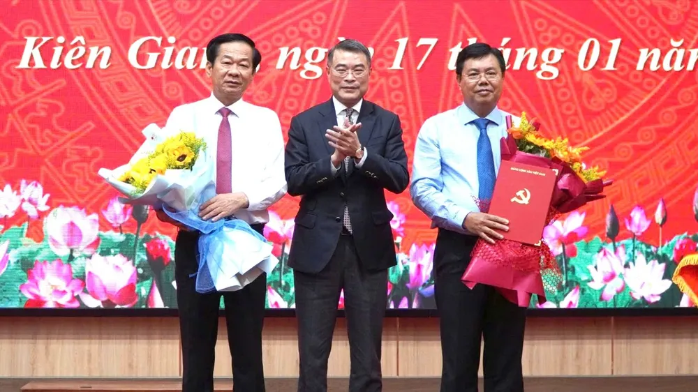 Điều động Bí thư Tỉnh ủy Cà Mau Nguyễn Tiến Hải giữ chức Bí thư Tỉnh ủy Kiên Giang