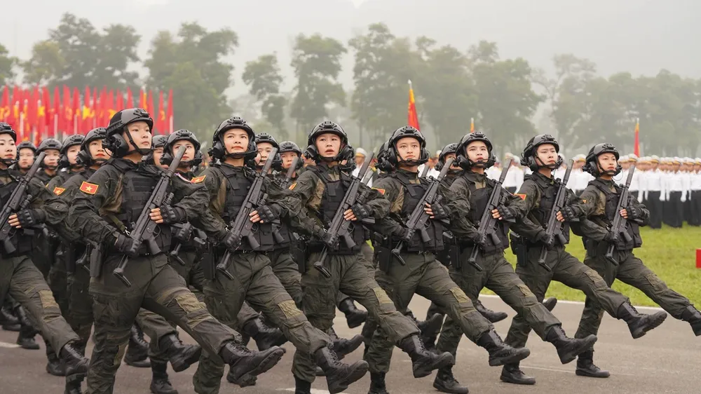 Người dân có thể theo dõi lễ diễu binh, diễu hành theo 4 hướng