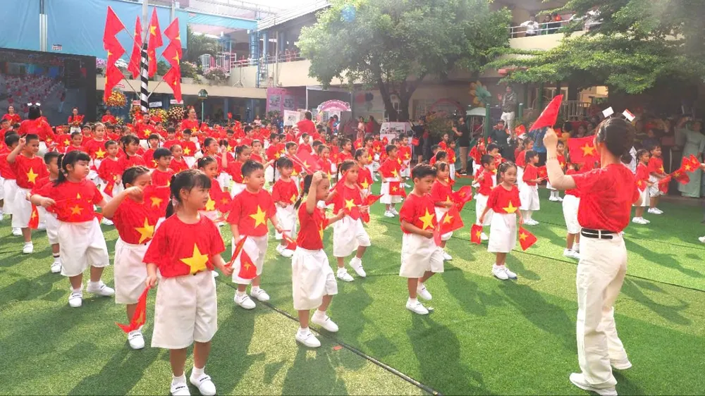 TPHCM: Nhộn nhịp các hoạt động tại Ngày hội 50 năm phát triển giáo dục mầm non 