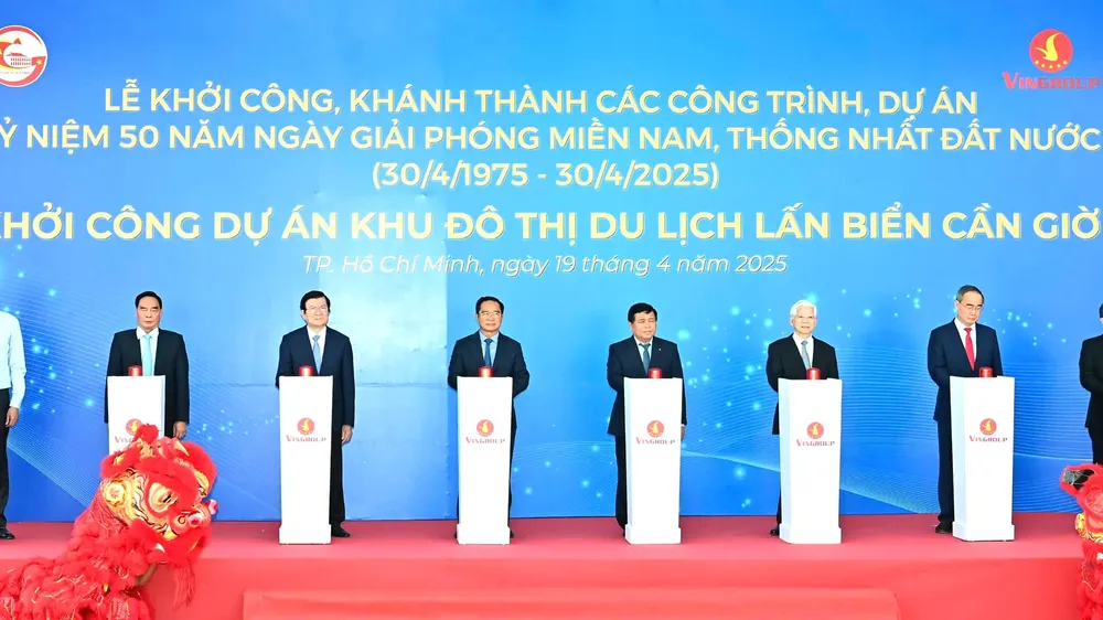 Khởi công siêu dự án Khu đô thị du lịch lấn biển Cần Giờ