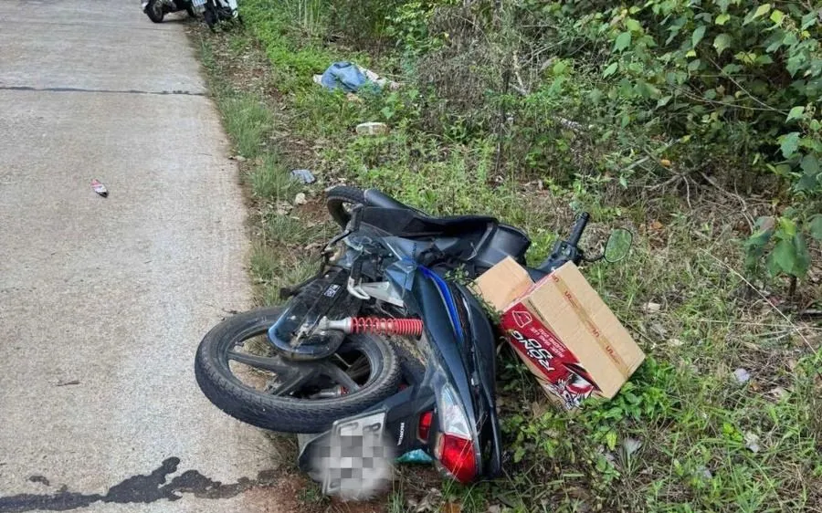 Hiện trường vụ việc. Ảnh: CTV