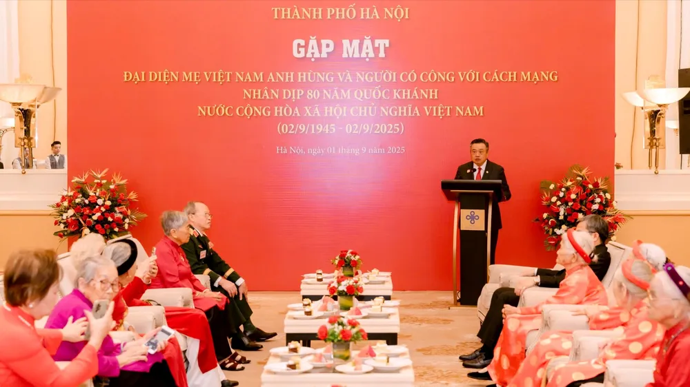 Hà Nội gặp mặt, tri ân Mẹ Việt Nam Anh hùng, người có công với cách mạng 