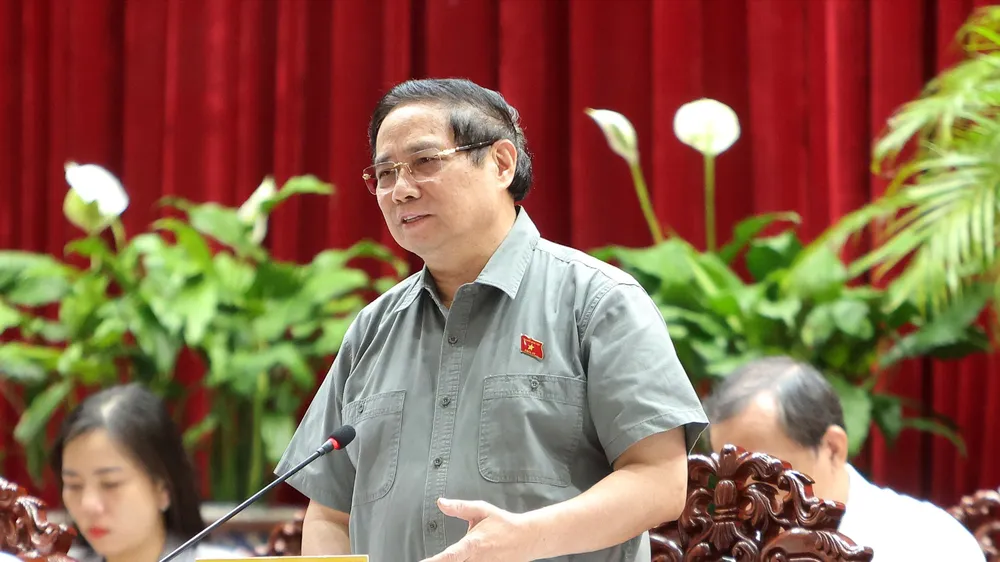 Thủ tướng Phạm Minh Chính: Tăng trưởng kinh tế của TP Cần Thơ phải dẫn dắt cả ĐBSCL