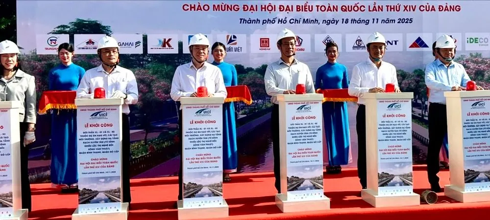 TPHCM khởi công dự án cải tạo rạch Xuyên Tâm