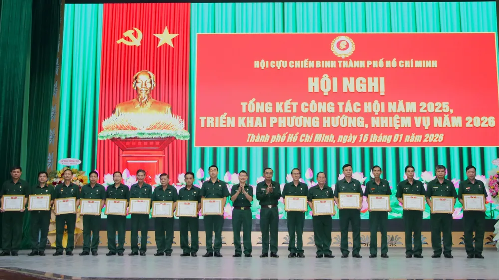 Hội Cựu chiến binh TPHCM thực hiện nhiều phần việc đậm nghĩa tình đồng đội